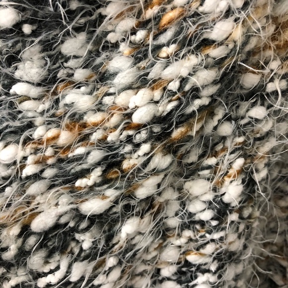 Cliché Couture wool blend duster cardigan with two front pockets Medium - Picture 3 of 6